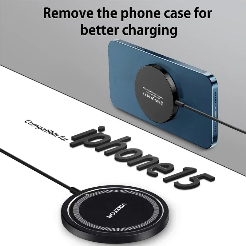 100W Magnetic Wireless Charger Pad