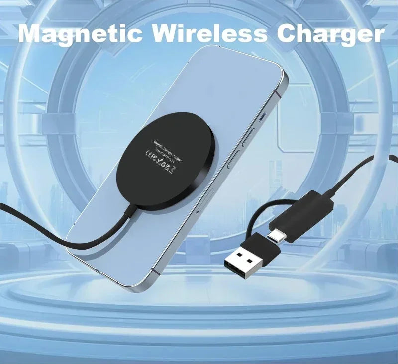 100W Magnetic Wireless Charger Pad