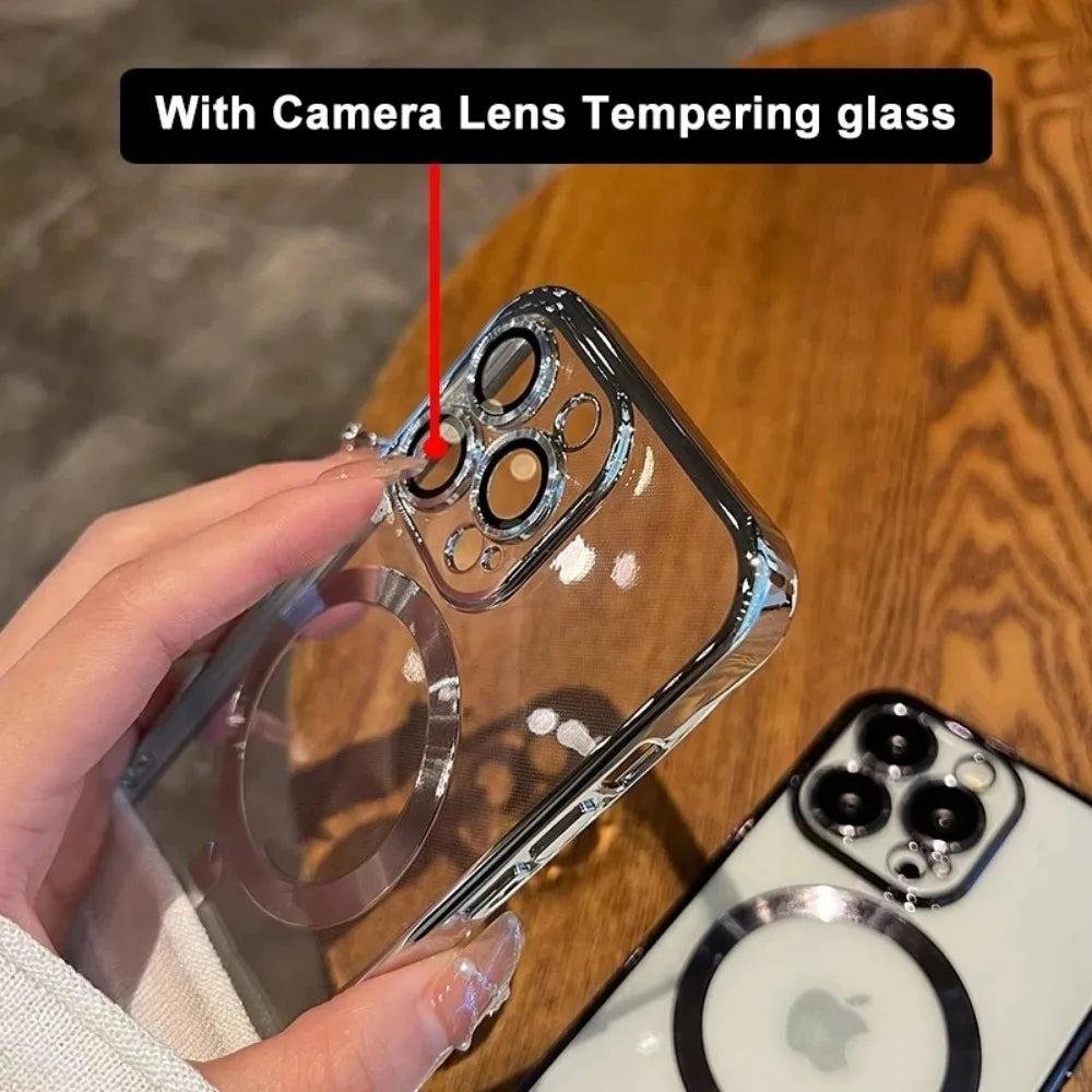 Camera lens Tampering Glass Design Case