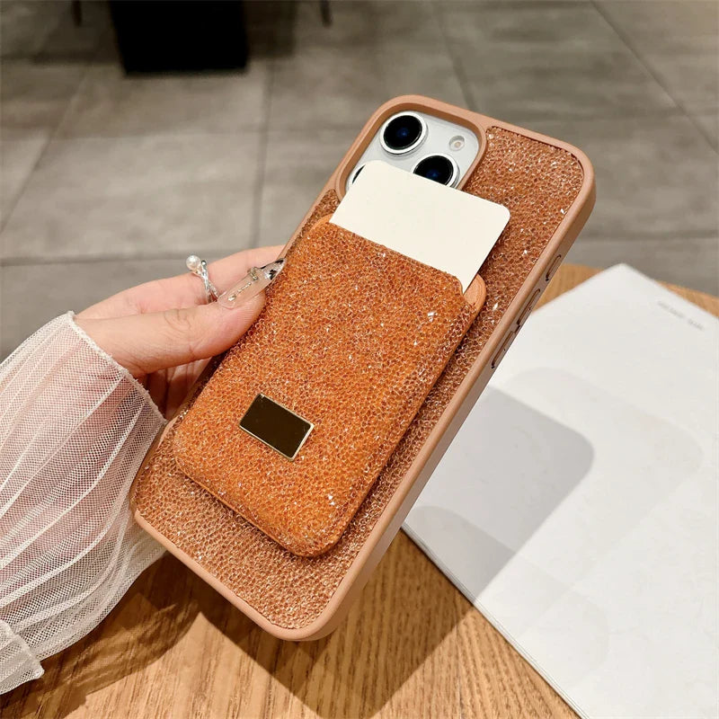 Diamond Magnetic Card Case