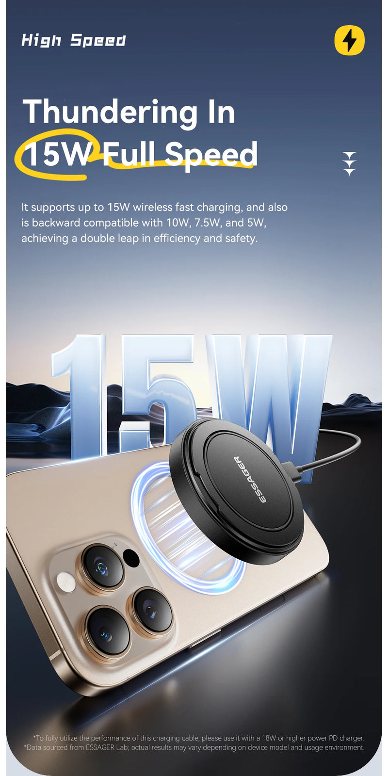 MagSafe 15W Wireless Charger with Stand