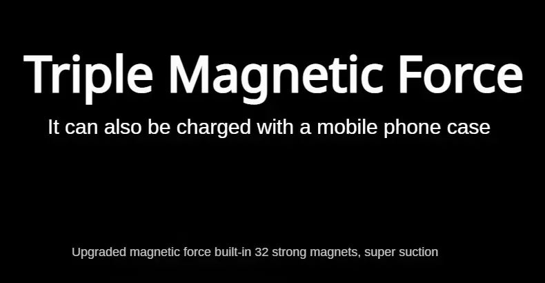 MagSafe Power Bank - 15W Magnetic Wireless Charger with PD Fast Charge