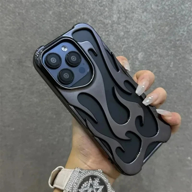 Matte Hollow out Case