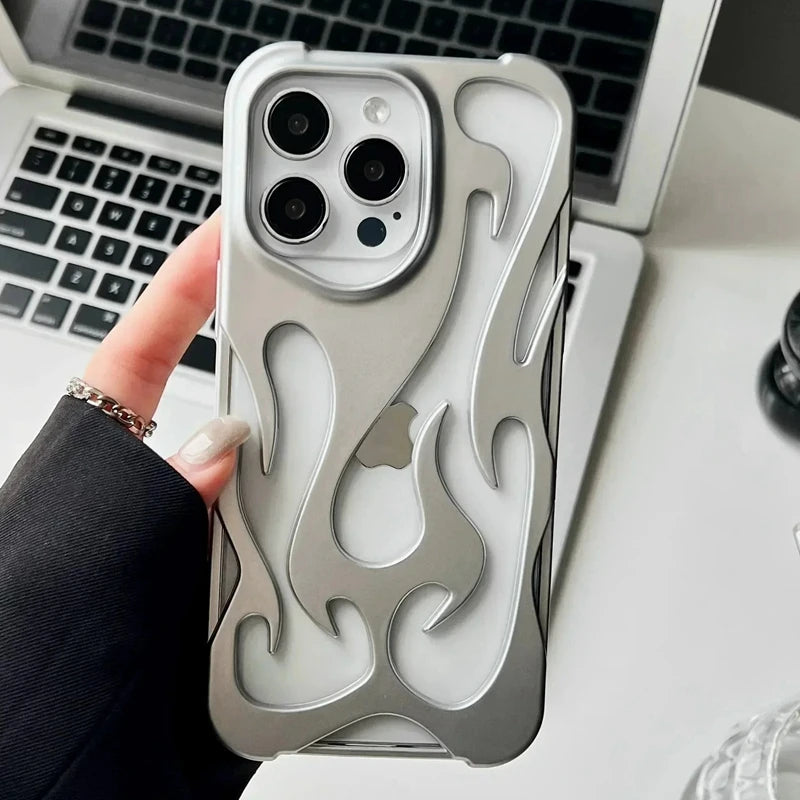 Matte Hollow out Case