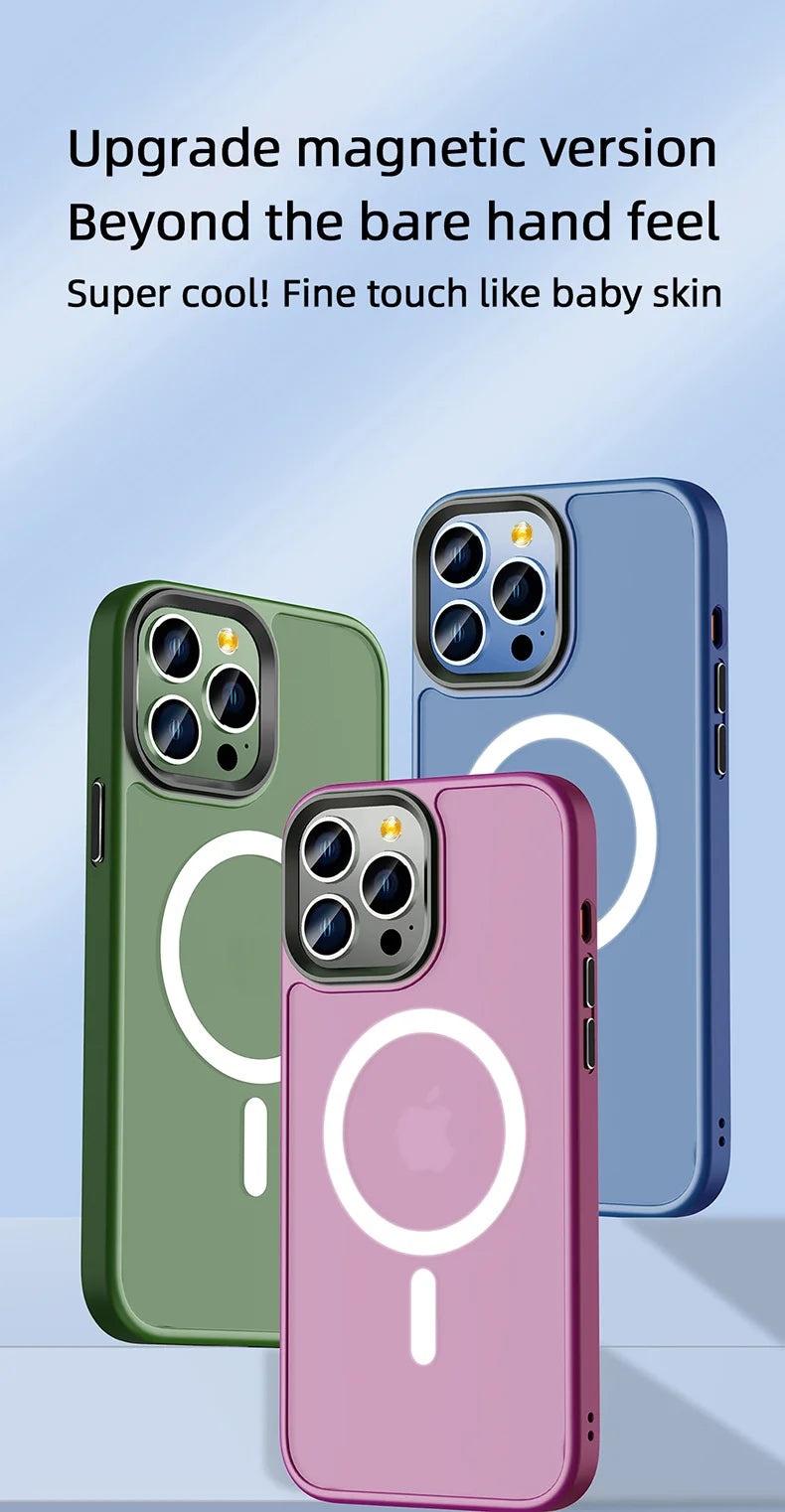 Matte Translucent Frosted Phone Case