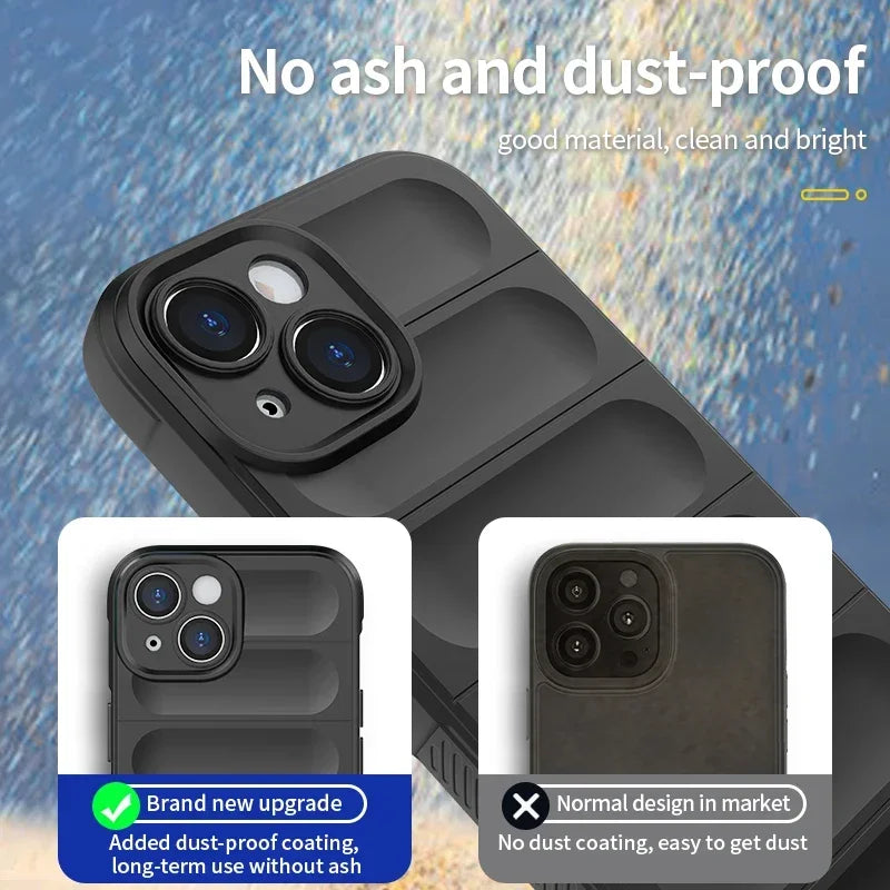 Premium Liquid Silicone Half-Wrapped Case