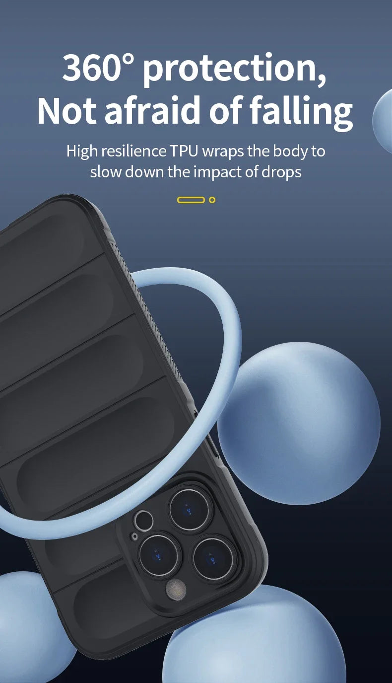 Premium Liquid Silicone Half-Wrapped Case