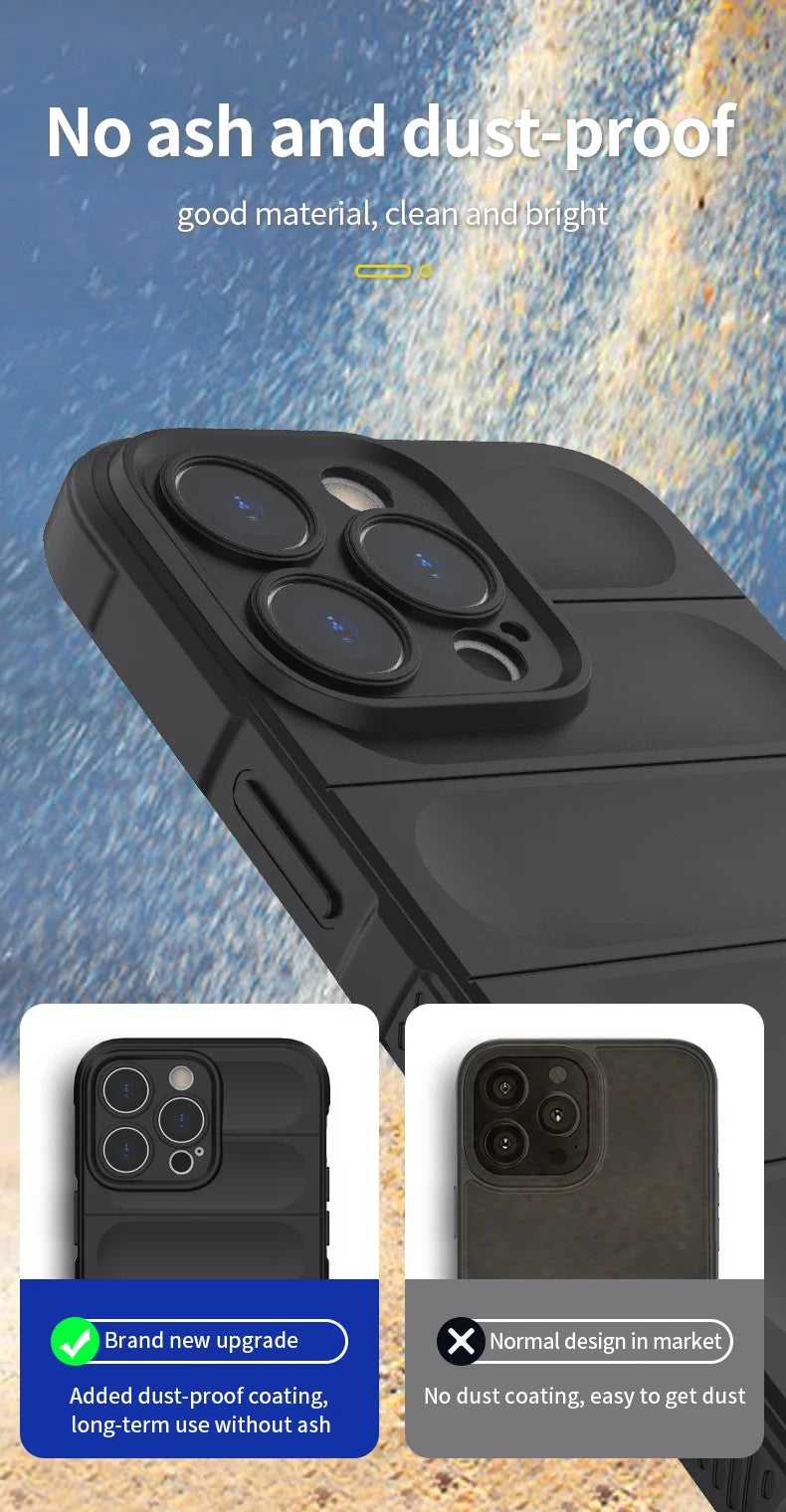 Premium Liquid Silicone Half-Wrapped Case