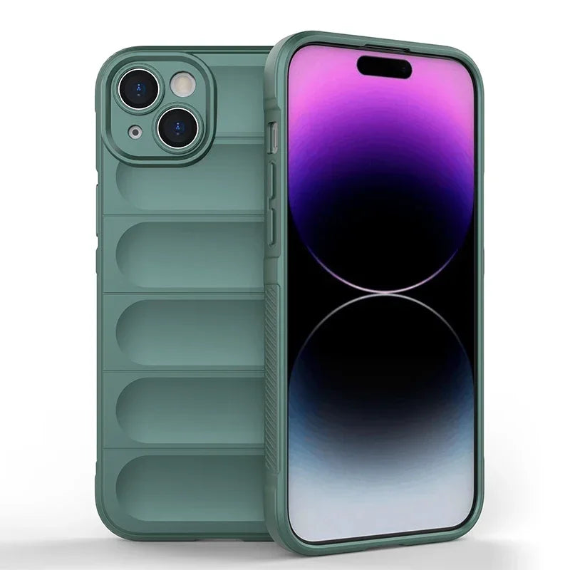 Premium Liquid Silicone Half-Wrapped Case