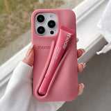 RHODE Liquid Silicone Lipstick Holder iPhone Case