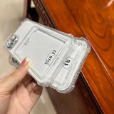 Transparent card holder Case