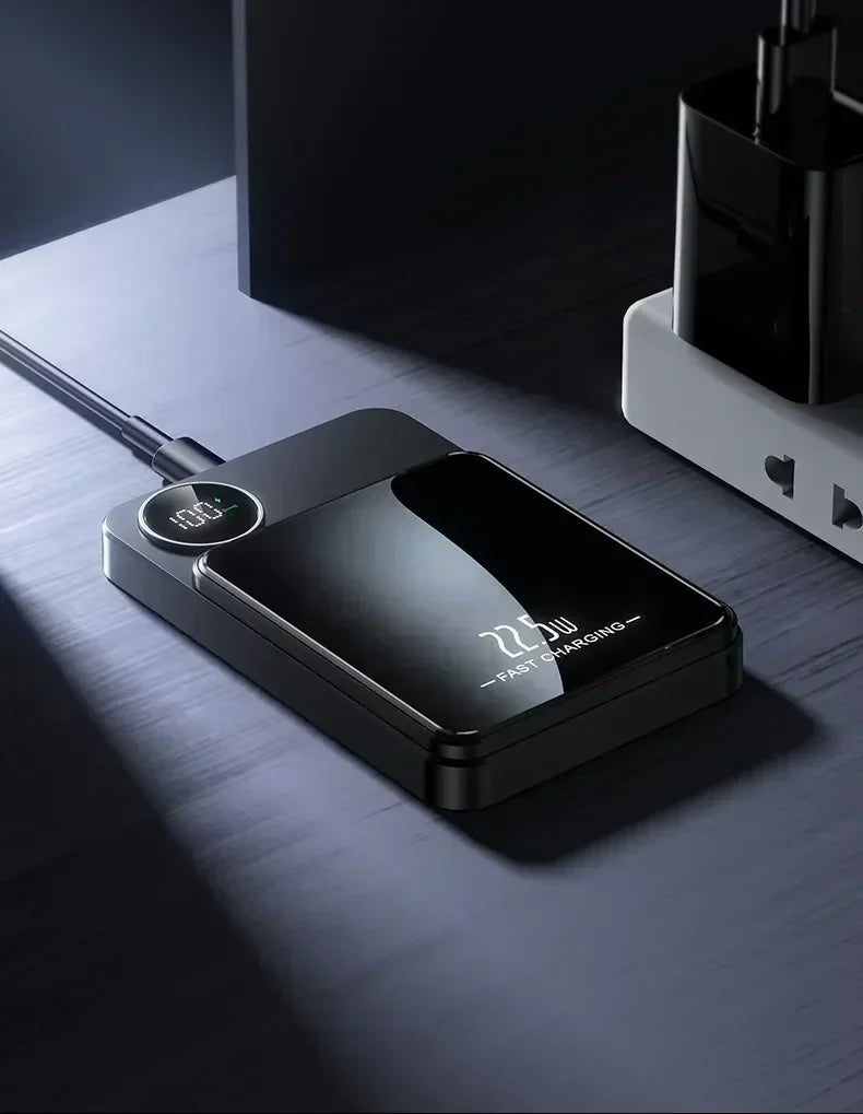 MagSafe Power Bank - 15W Magnetic Wireless Charger with PD Fast Charge