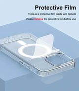 Magnetic Transparent Design Soft Case