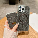Diamond Magnetic Card Case