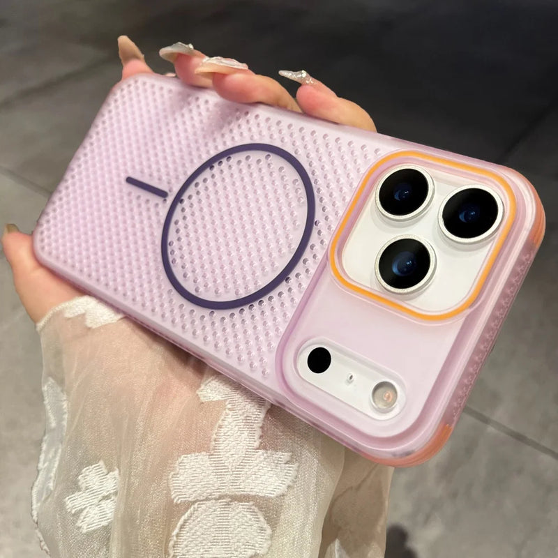 Ultra Thin Cooling Wireless Charge Case