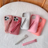 RHODE Liquid Silicone Lipstick Holder iPhone Case