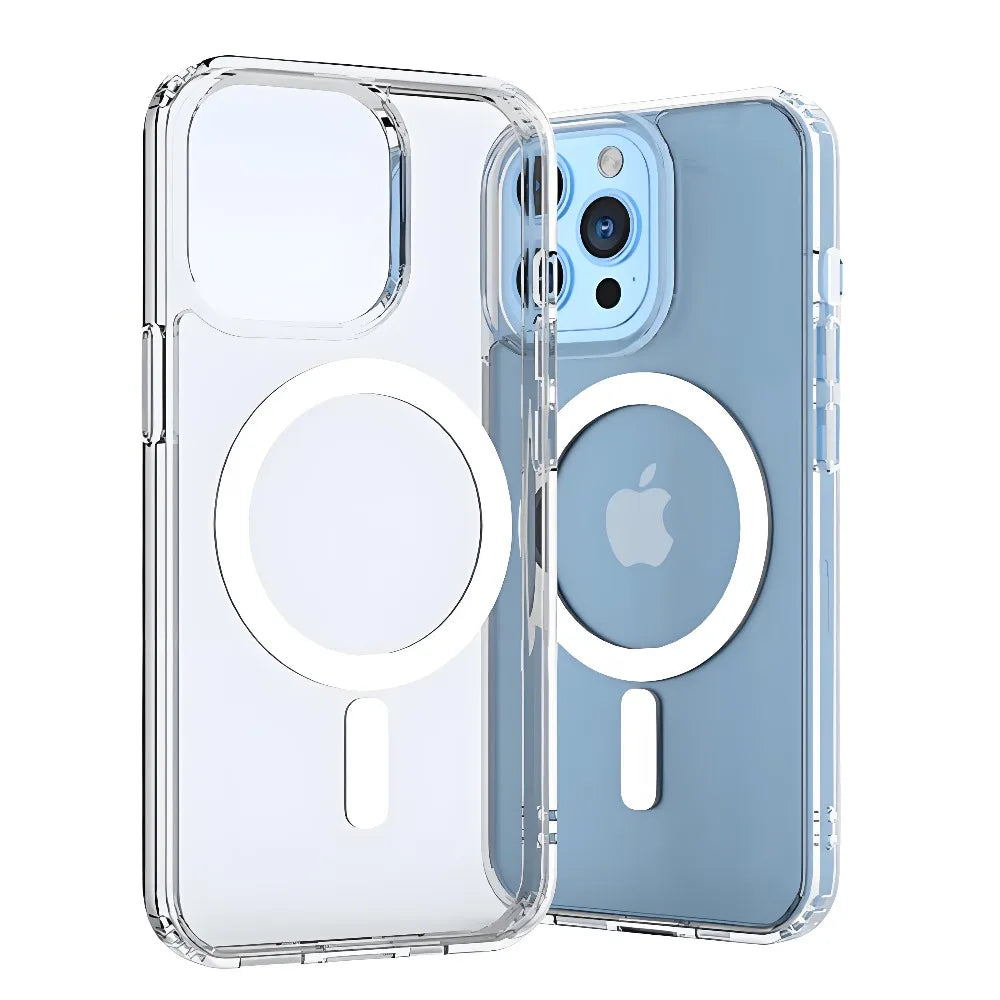 Magnetic Transparent Design Soft Case