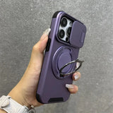 Heavy-Duty Rugged Armor Magnetic Bracket Case
