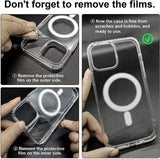 Magnetic Transparent Design Soft Case