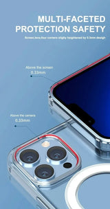 Magnetic Transparent Design Soft Case