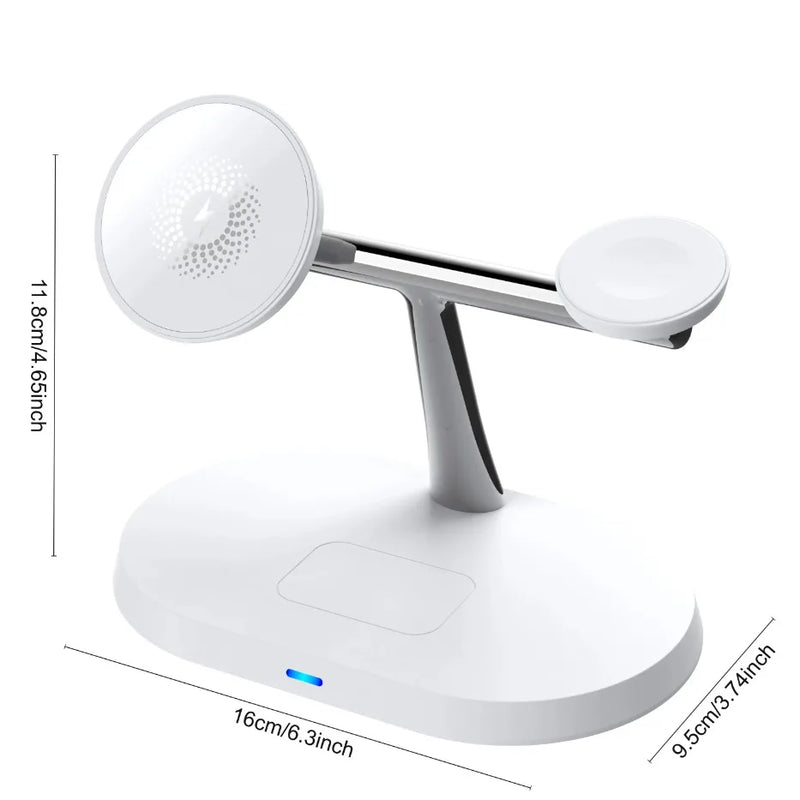 3 in 1 Magnetic 100W Wireless Charger Stand