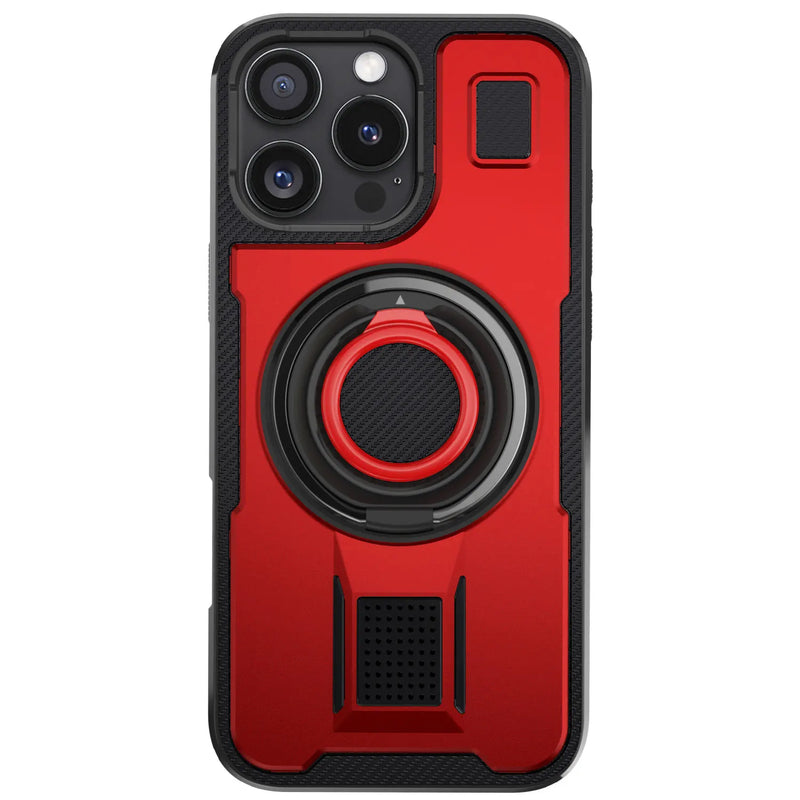 Shockproof Double Ring Kickstand Case