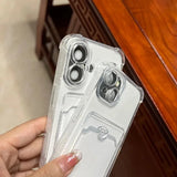 Transparent card holder Case