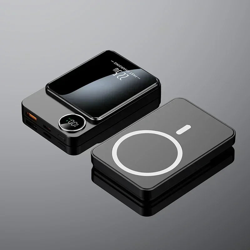 MagSafe Power Bank - 15W Magnetic Wireless Charger with PD Fast Charge