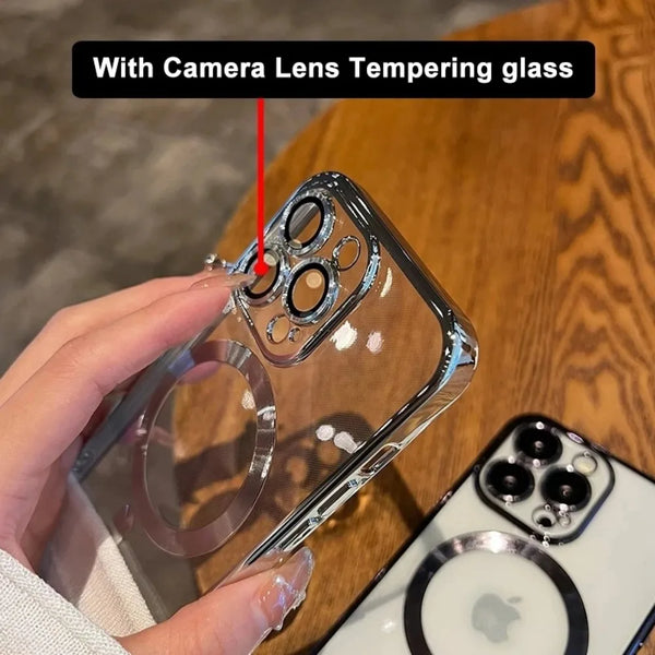 Camera lens Tampering Glass Design Case