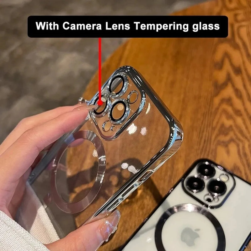Camera lens Tampering Glass Design Case
