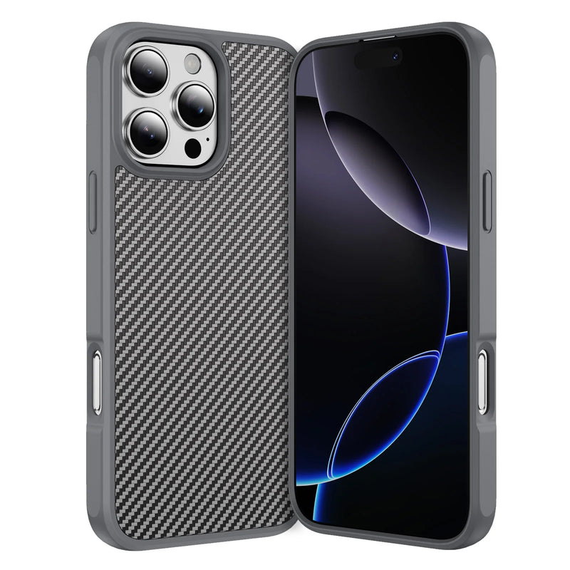 Carbon Fiber Textured Plastic Case
