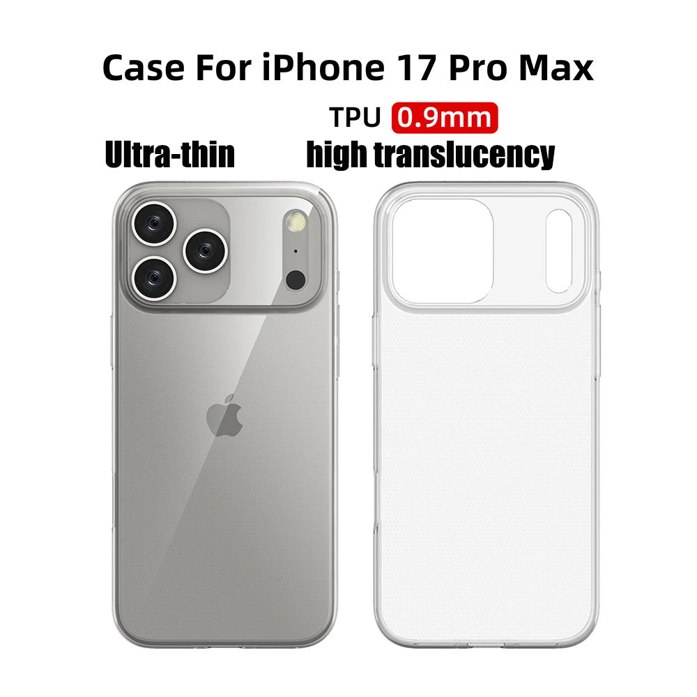 Transparent Soft Shockproof Case