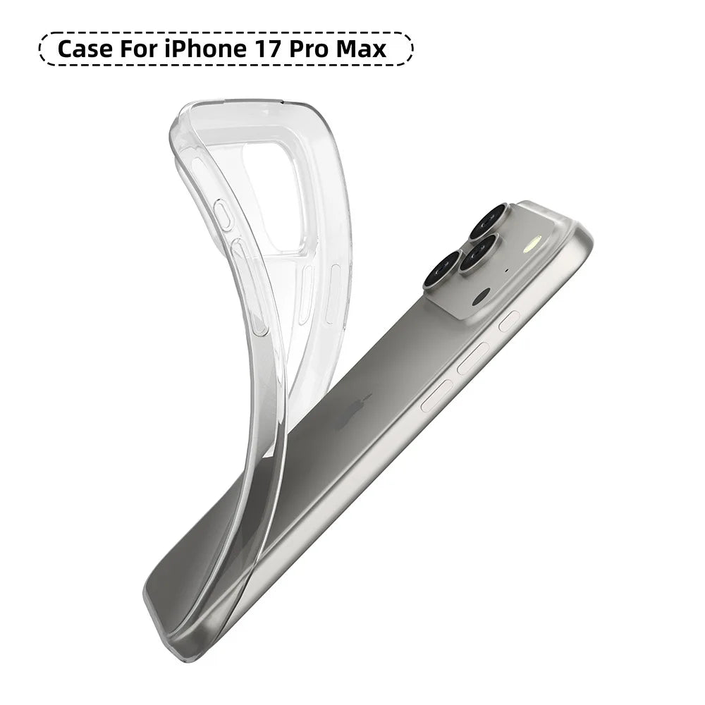 Transparent Soft Shockproof Case