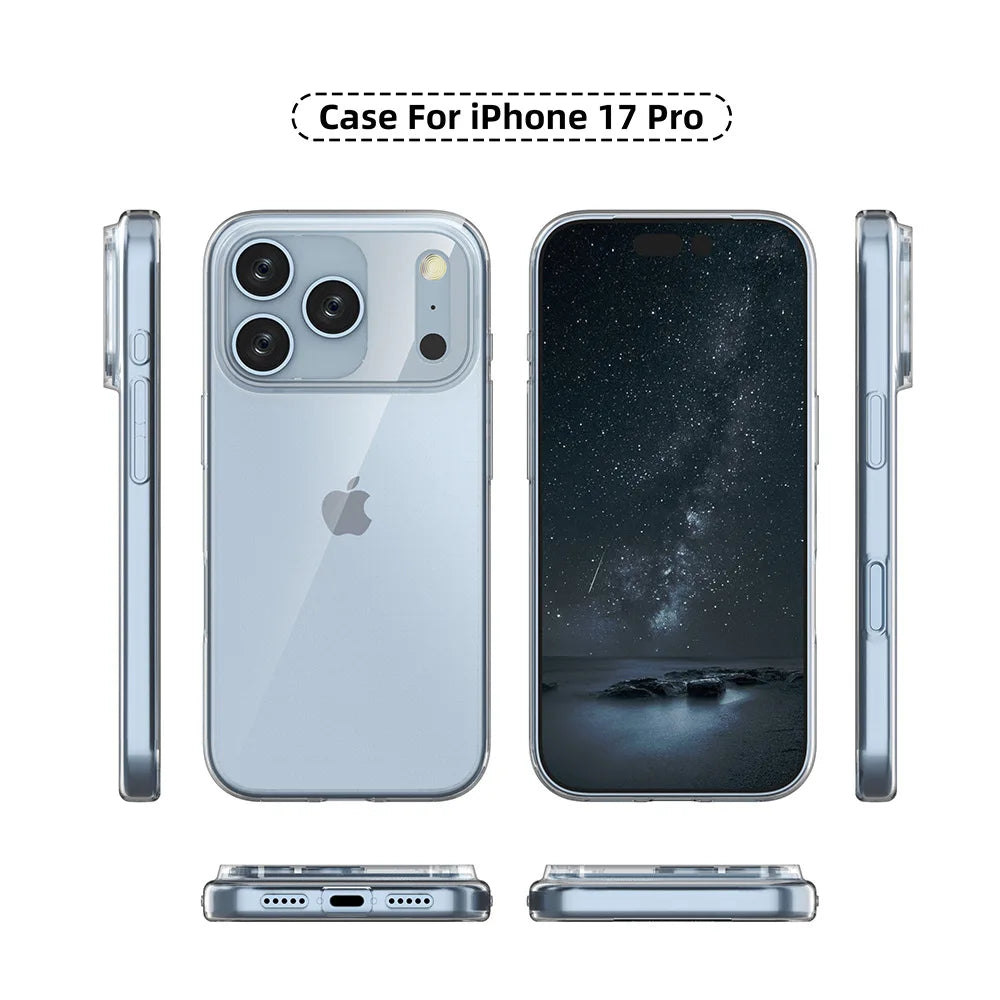 Transparent Soft Shockproof Case