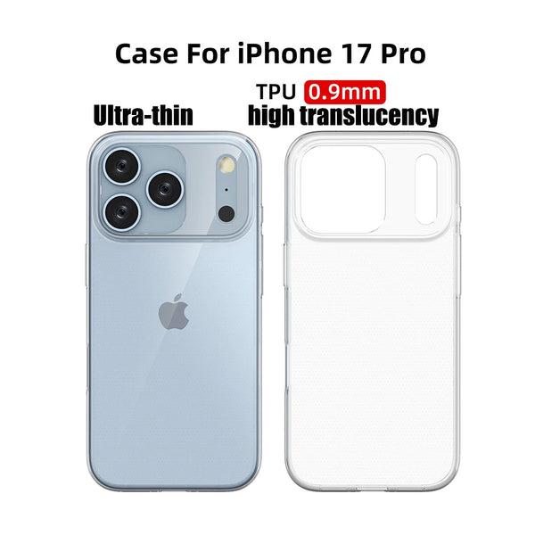 Transparent Soft Shockproof Case