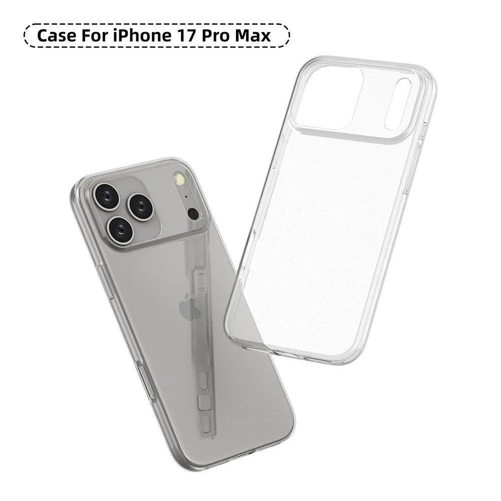 Transparent Soft Shockproof Case