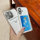 Transparent card holder Case