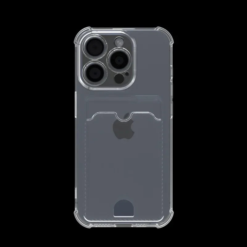 Transparent card holder Case